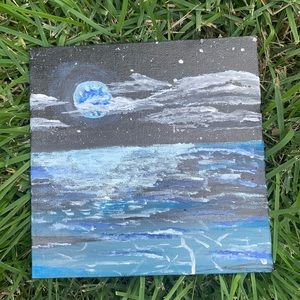 ✨Moonlight acrylic small portrait